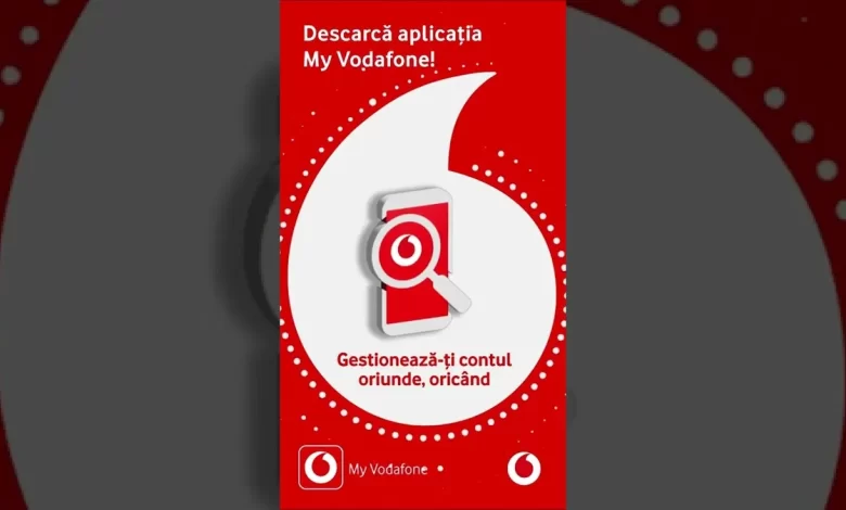 My Vodafone aplicatie mobila