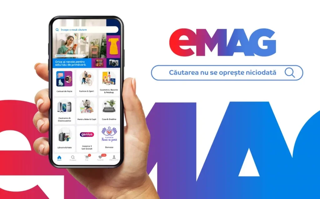 Aplicația eMAG utila pentru Suport Clienți